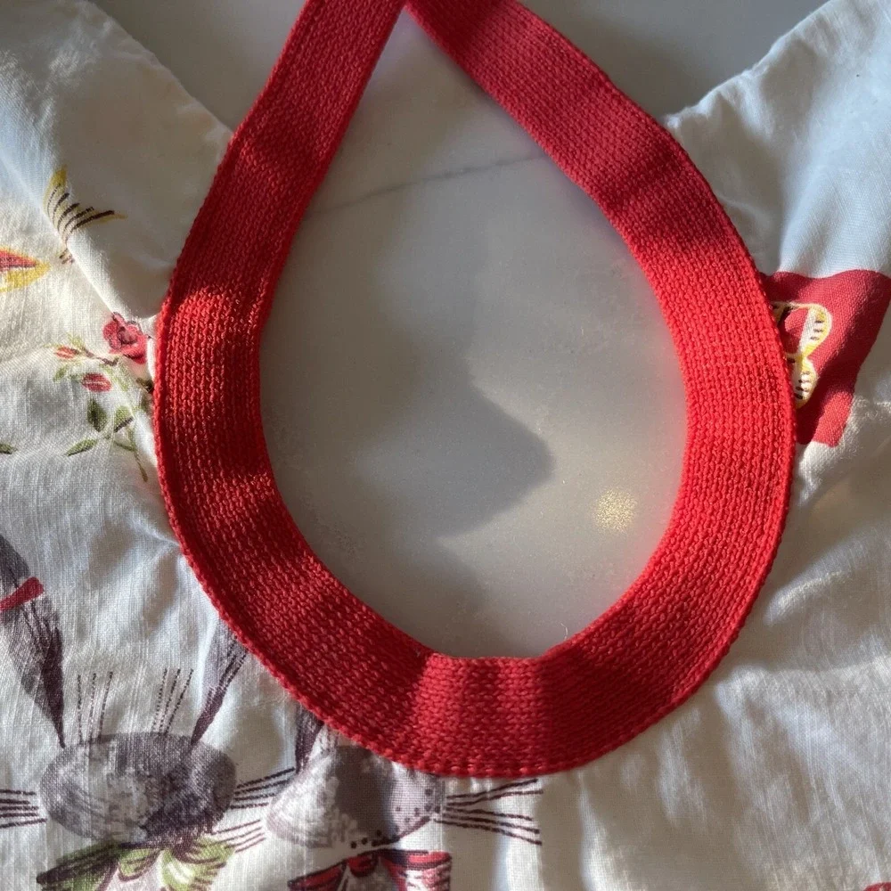 Bib Apron Smock Handmade Child's Baby Cotton Vintage